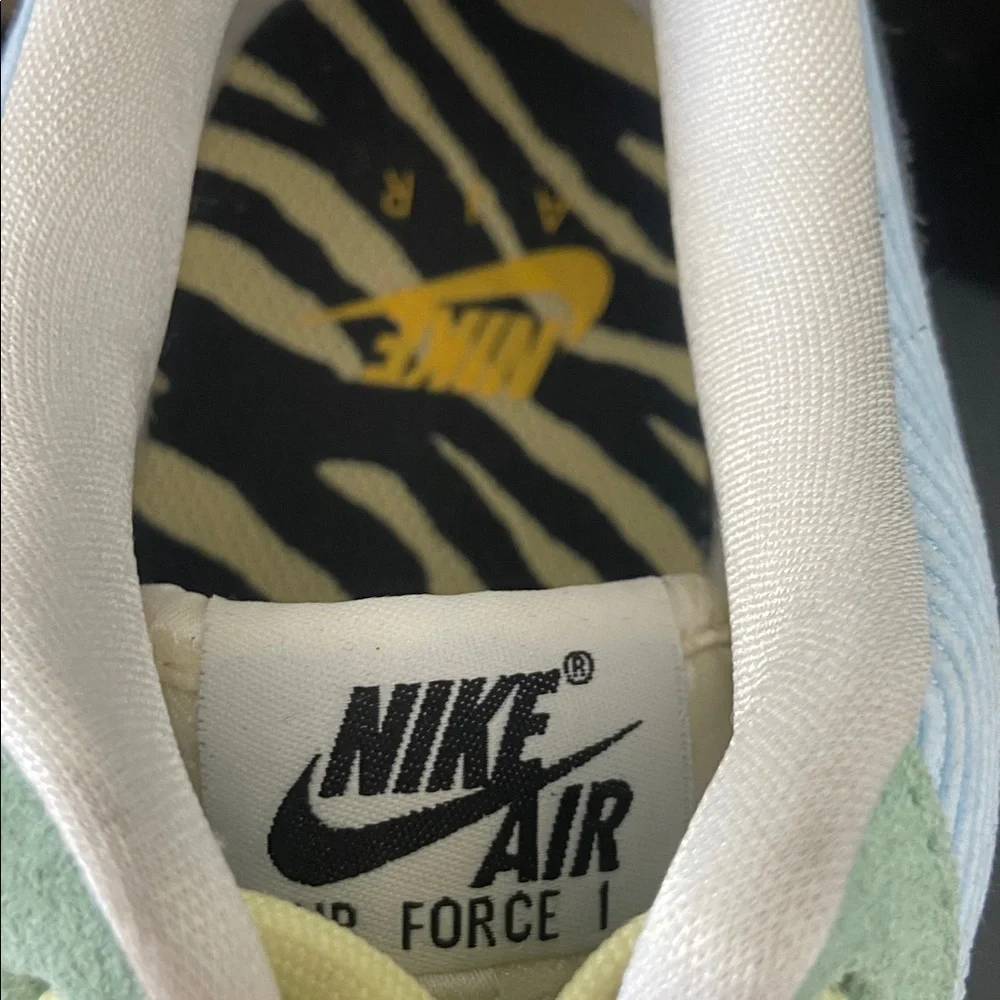 Nike Air Force 1 with Pastel and Black Accents - Picture 3 of 5